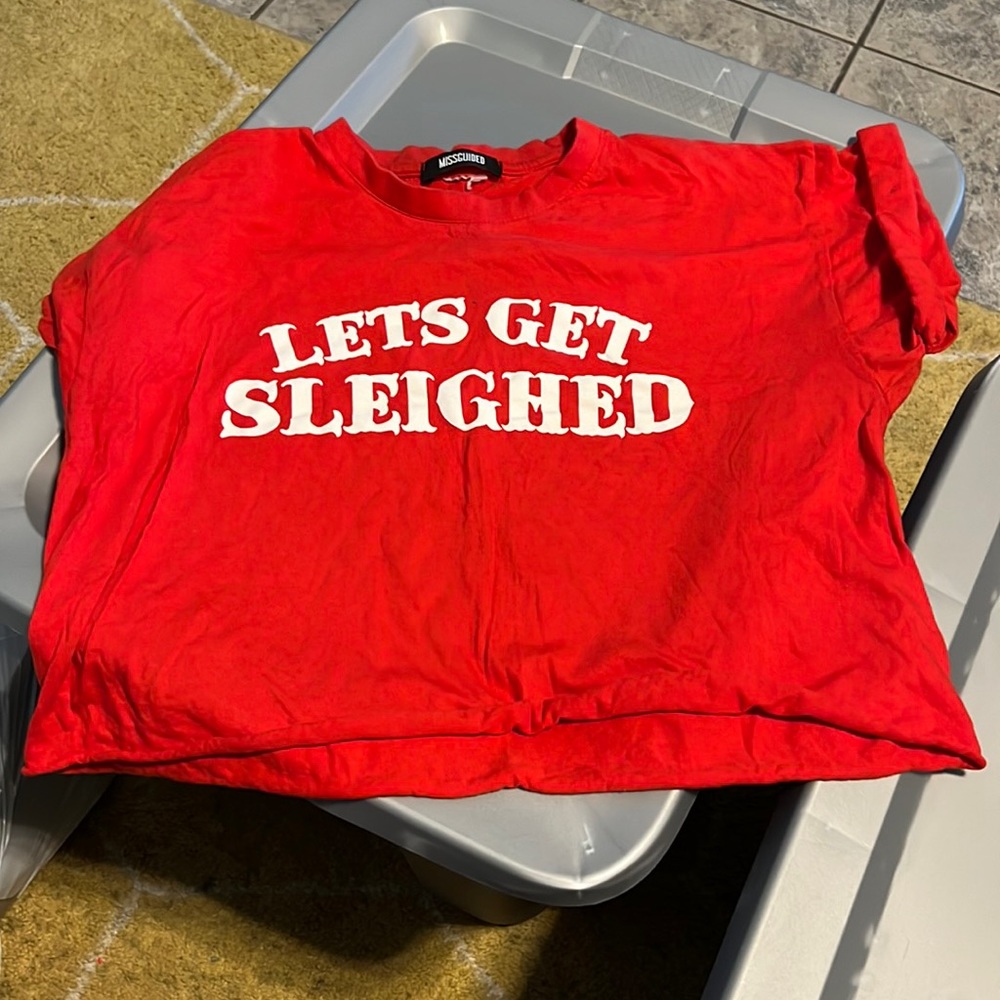 Misguided Crop Top